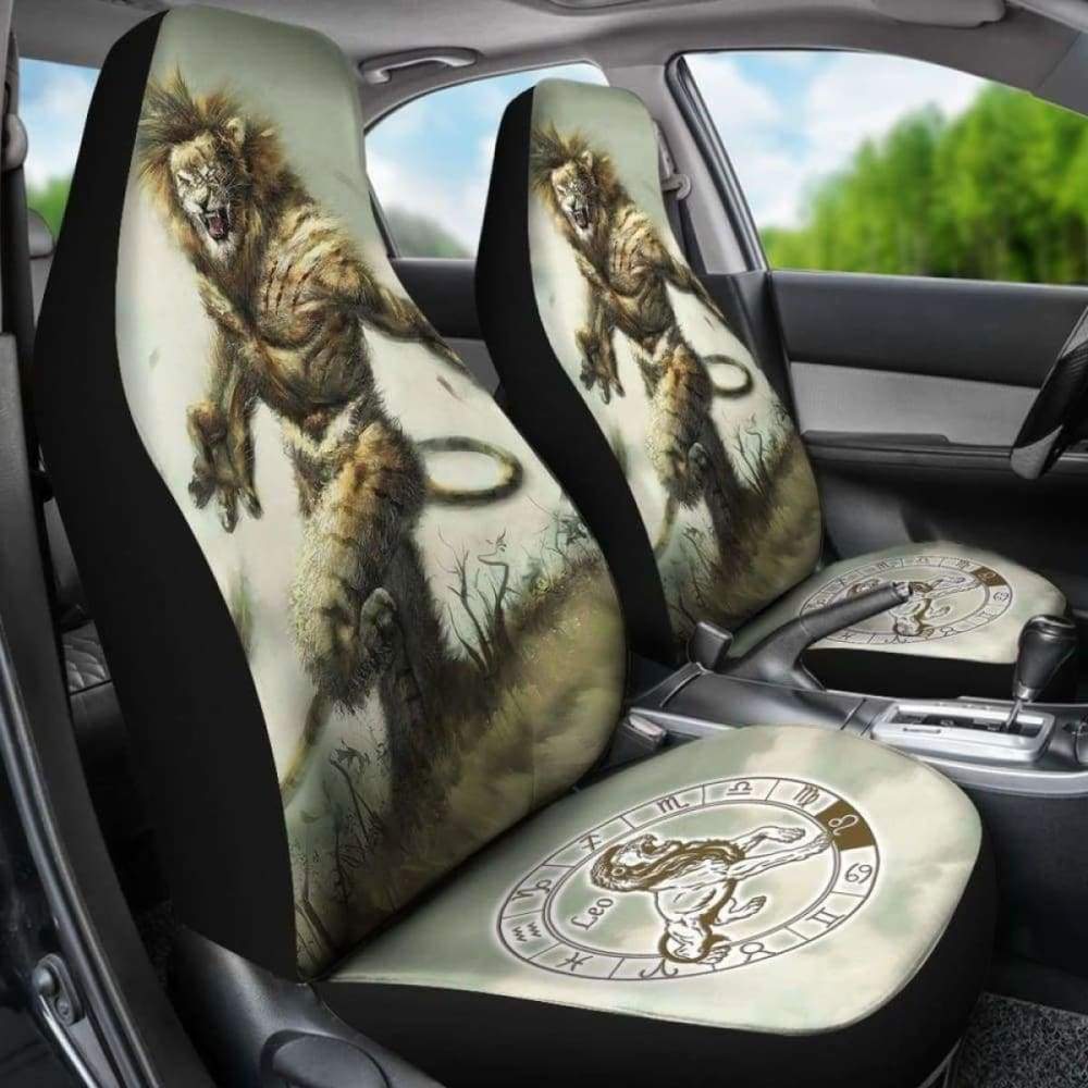 Car Seat Covers - Lion Astrological Zodiac 203608