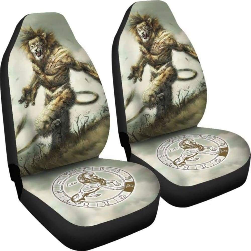 Car Seat Covers - Lion Astrological Zodiac 203608
