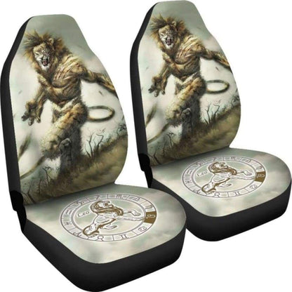 Car Seat Covers - Lion Astrological Zodiac 203608