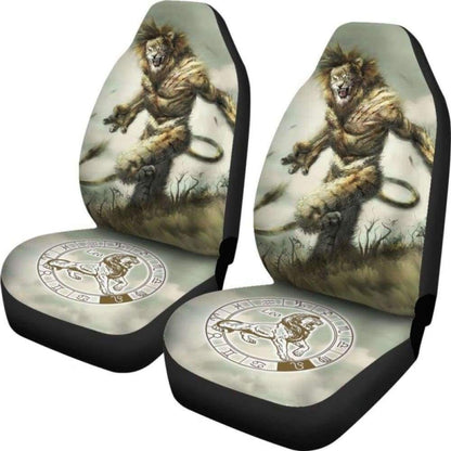 Car Seat Covers - Lion Astrological Zodiac 203608