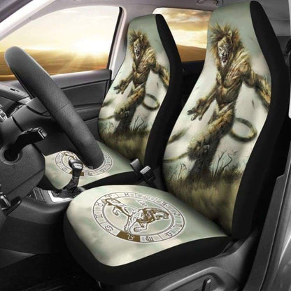 Car Seat Covers - Lion Astrological Zodiac 203608