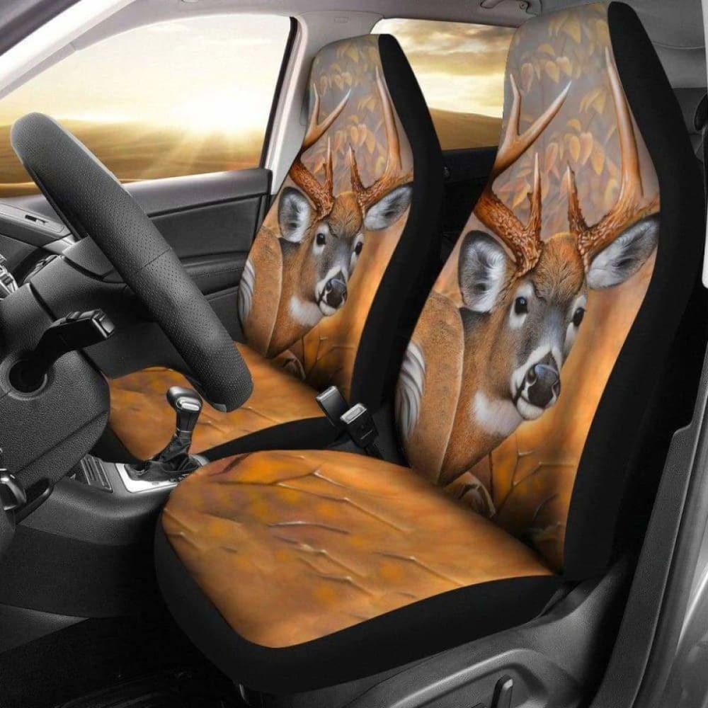 Car Seat Covers - Nice Horned Deer Amazing 161012