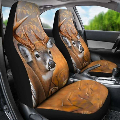 Car Seat Covers - Nice Horned Deer Amazing 161012