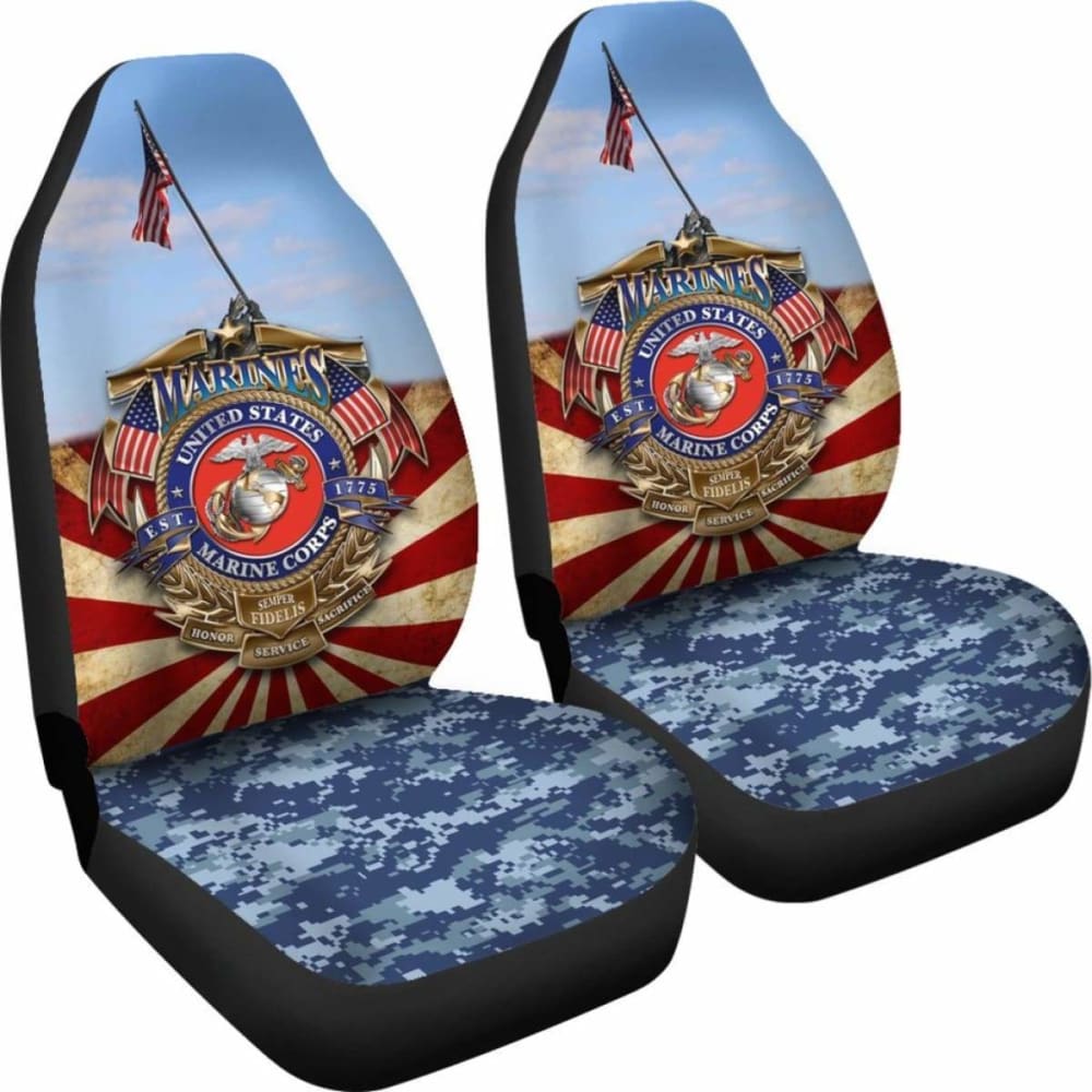 Car Seat Covers - United States Air Force 154230 - YourCarButBetter