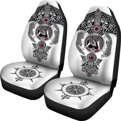 Car Seat Covers - Viking Tattoo 093223 - YourCarButBetter
