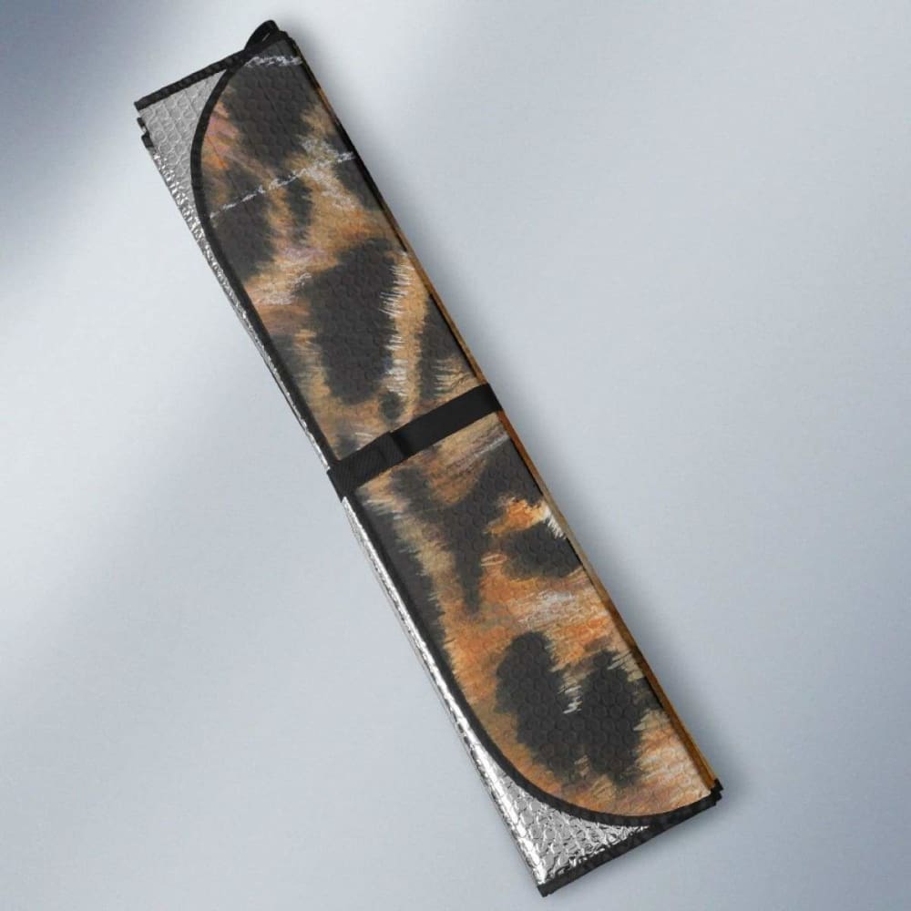 Car Sun Shade Leopard Eyes 172609 - YourCarButBetter