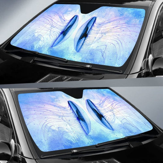 Car Sun Shade With Jellyfish Sea Life Print 182102 - YourCarButBetter
