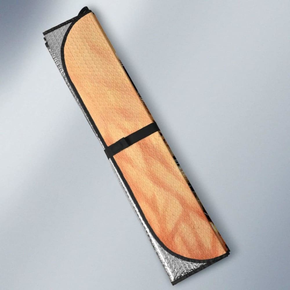 Car Sun Shades With Leopard Print 172609 - YourCarButBetter