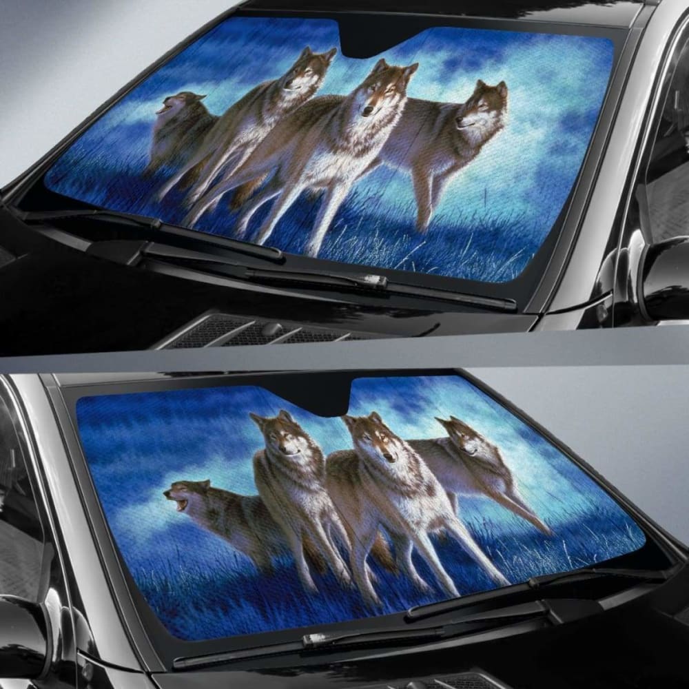 Car Sun Shades- Wolf Pack 172609 - YourCarButBetter