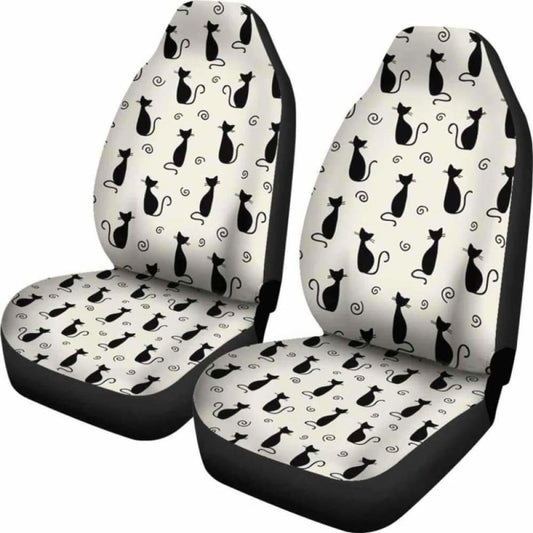 Cat Cutest Kitty Car Seat Covers 112428 - YourCarButBetter