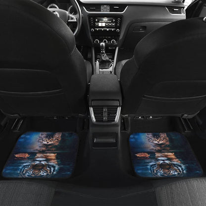 Cat Dream Become Tiger Car Floor Mats 211103