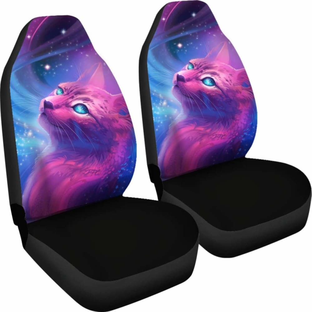 Cat With The Stars Seat Covers Amazing Best Gift Ideas 194013 - YourCarButBetter