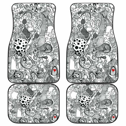 Cats Story Car Floor Mats 112428 - YourCarButBetter