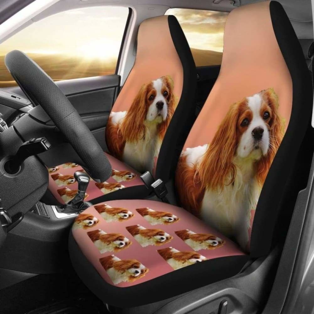 Cavalier King Charles Spaniel Car Seat Cover 195016 - YourCarButBetter