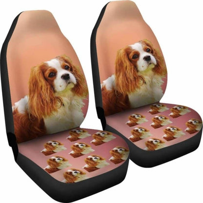 Cavalier King Charles Spaniel Car Seat Cover 195016 - YourCarButBetter