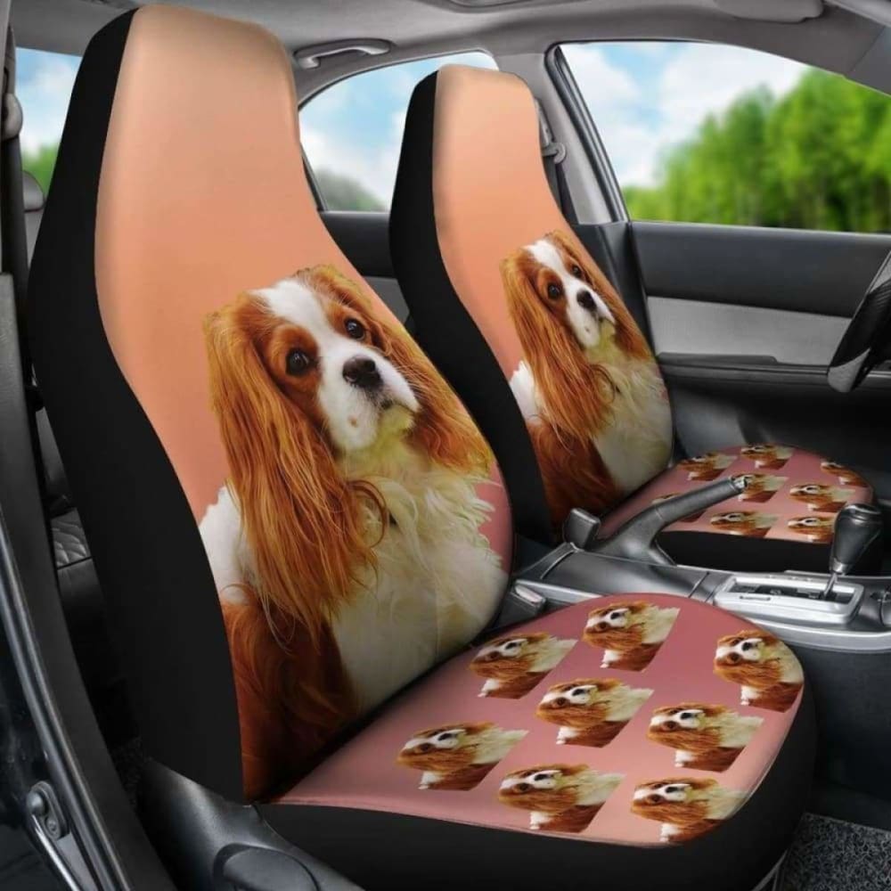 Cavalier King Charles Spaniel Car Seat Cover 195016 - YourCarButBetter