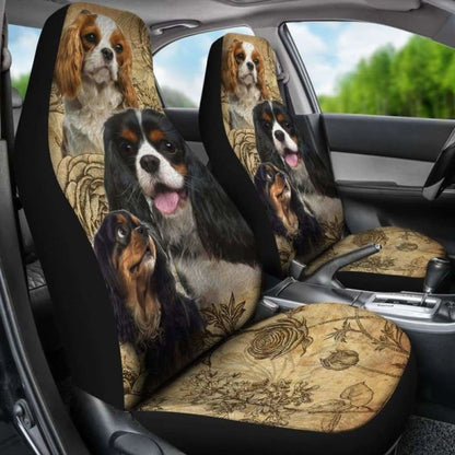 Cavalier King Charles Spaniel Car Seat Covers 3 195016 - YourCarButBetter
