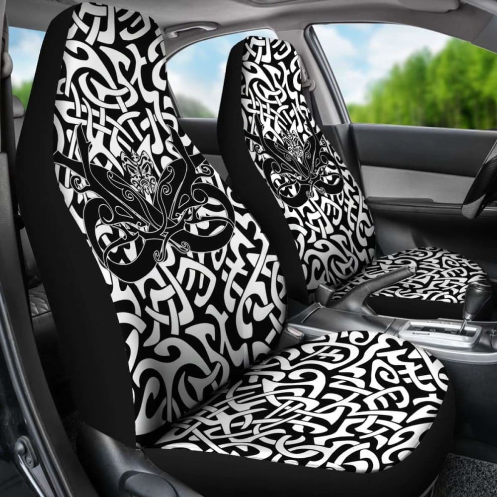 Celtic Car Seat Covers Celtics Dragon Viking Tattoo 105905 - YourCarButBetter