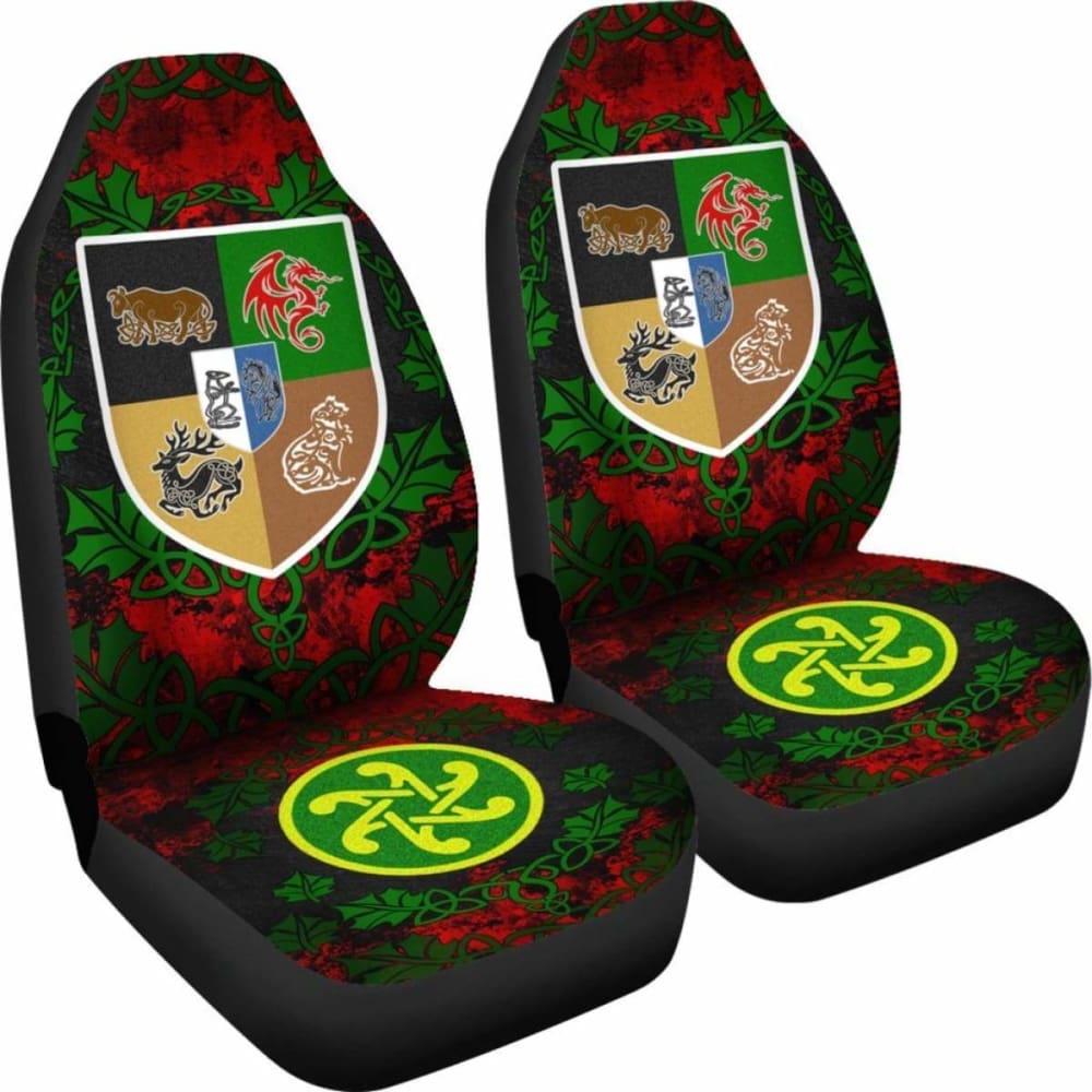 Celtic Car Seat Covers - Celtic Coat Of Arms - Spirit Animals 105905 - YourCarButBetter