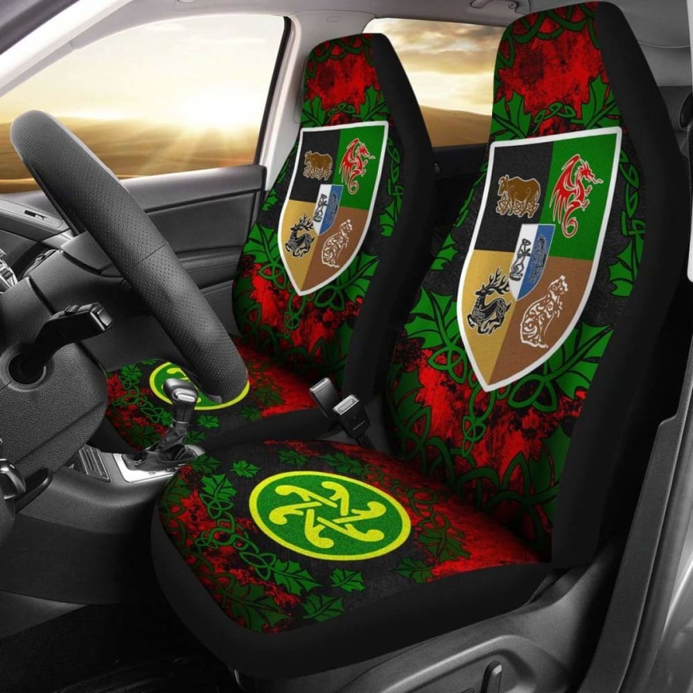 Celtic Car Seat Covers - Celtic Coat Of Arms - Spirit Animals 105905 - YourCarButBetter