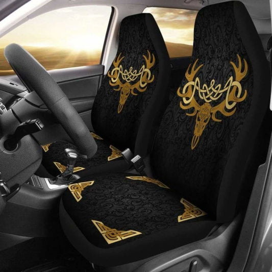 Celtic Deer Car Seat Covers Amazing 161012