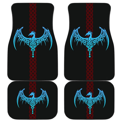 Celtic Iconic Dragon Symbol Car Floor Mats 211101 - YourCarButBetter