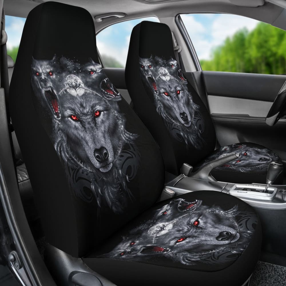 Cerberus God Wolf Car Seat Covers 211502