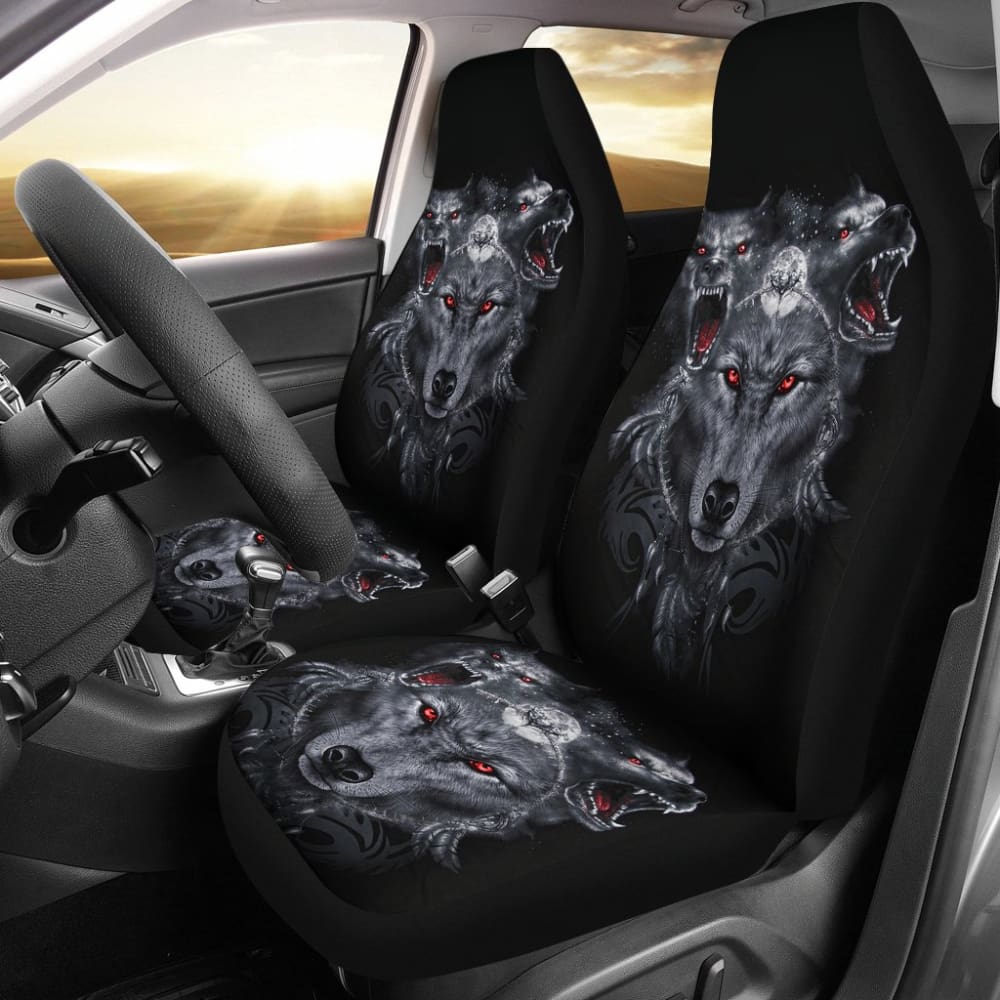 Cerberus God Wolf Car Seat Covers 211502