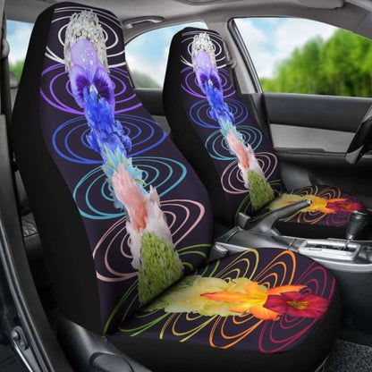 Chakra 7 Flowers Car Seat Covers | Give Your Car A Makeover! 105905 - YourCarButBetter