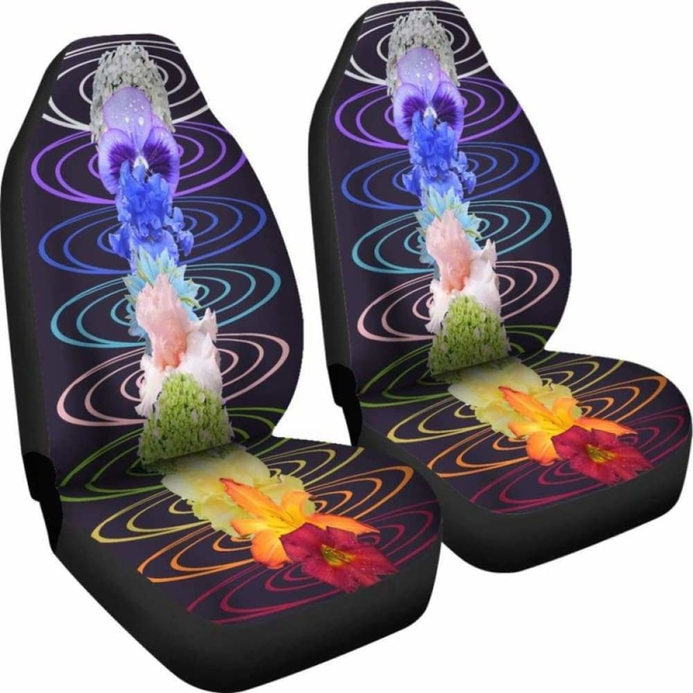 Chakra 7 Flowers Car Seat Covers | Give Your Car A Makeover! 202820 - YourCarButBetter