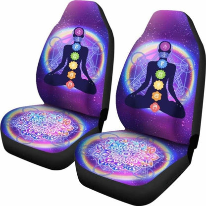 Chakra Mandala Custom Car Seat Covers 202820 - YourCarButBetter