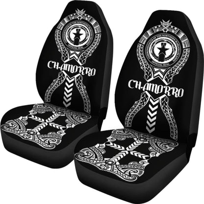 Chamorro Car Seat Covers - Chamorro Seal Polynesian Tribal - 105905 - YourCarButBetter