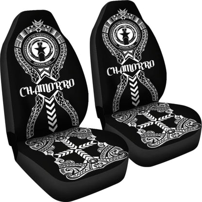 Chamorro Car Seat Covers - Chamorro Seal Polynesian Tribal - 105905 - YourCarButBetter
