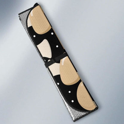 Champignon Mushroom Pattern Car Auto Sun Shades 182102 - YourCarButBetter