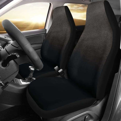Charcoal Gray Ombre Watercolor Car Seat Covers 174914 - YourCarButBetter