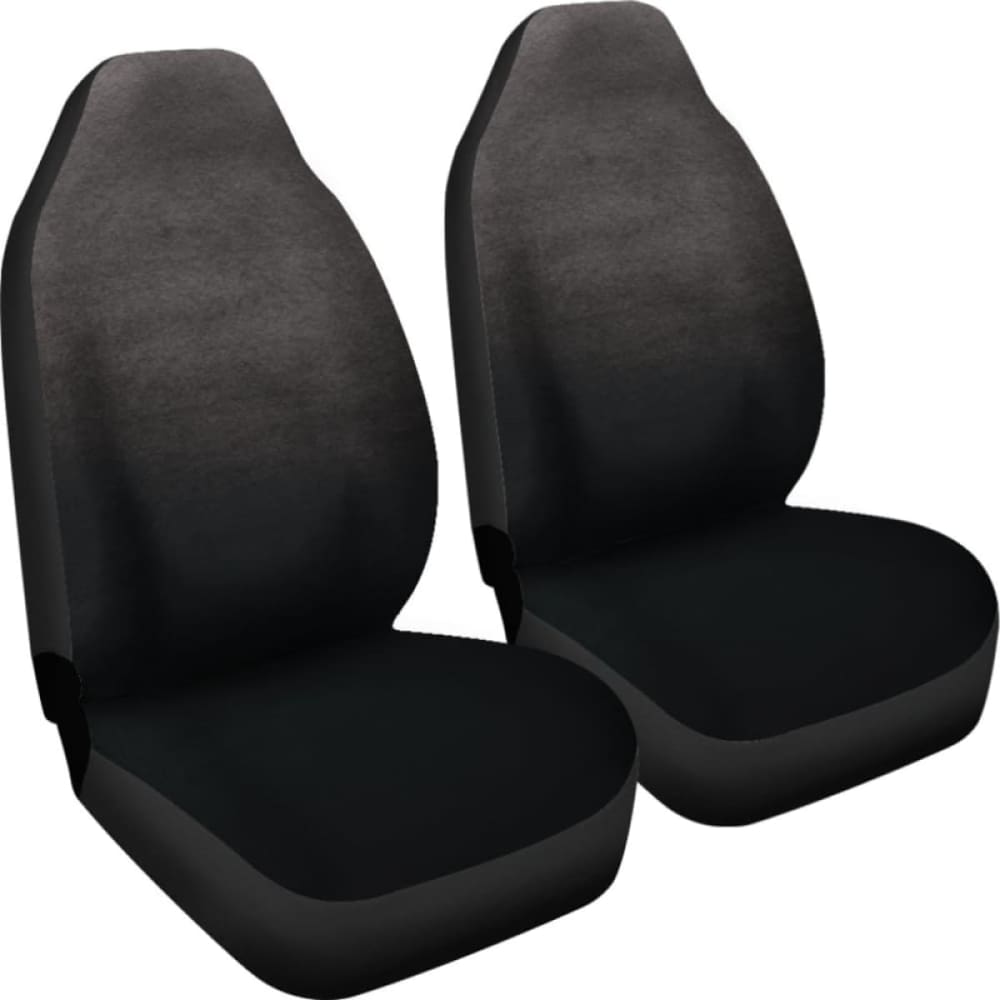Charcoal Gray Ombre Watercolor Car Seat Covers 174914 - YourCarButBetter