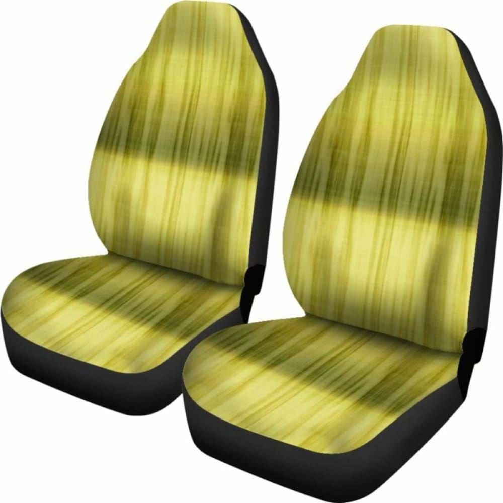 Chartreuse Tie Dye Car Seat Covers 105905 - YourCarButBetter