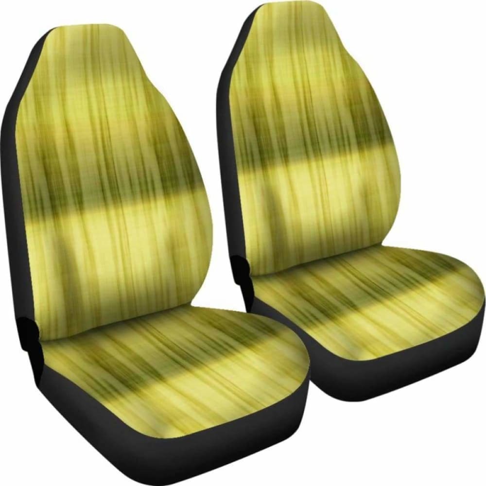 Chartreuse Tie Dye Car Seat Covers 105905 - YourCarButBetter