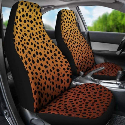 Cheetah Print Ombre Car Seat Covers Animal Print 105905 - YourCarButBetter