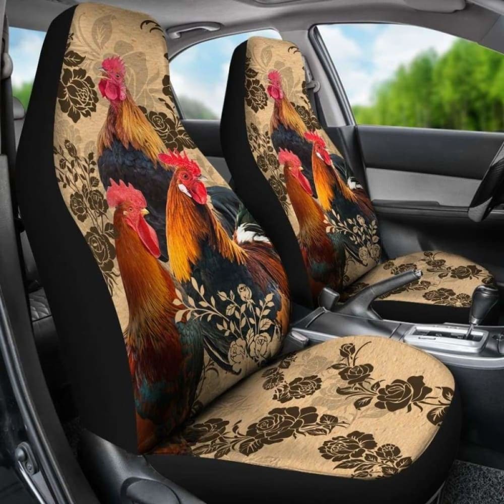 Chicken Car Seat Cover 181703 - YourCarButBetter