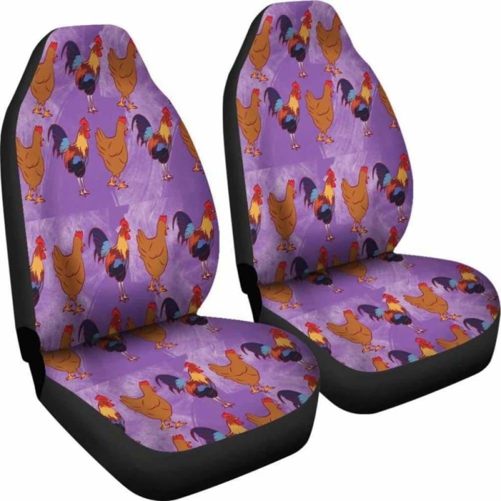 Chicken Car Seat Covers 181703 - YourCarButBetter