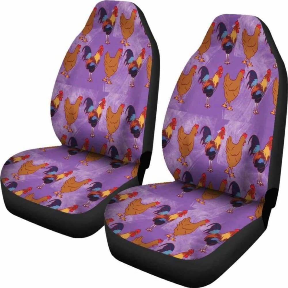 Chicken Car Seat Covers 181703 - YourCarButBetter