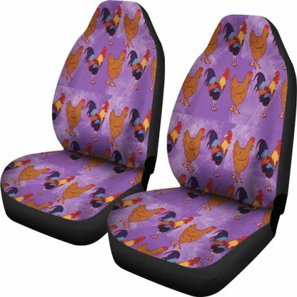 Chicken Car Seat Covers 181703 - YourCarButBetter