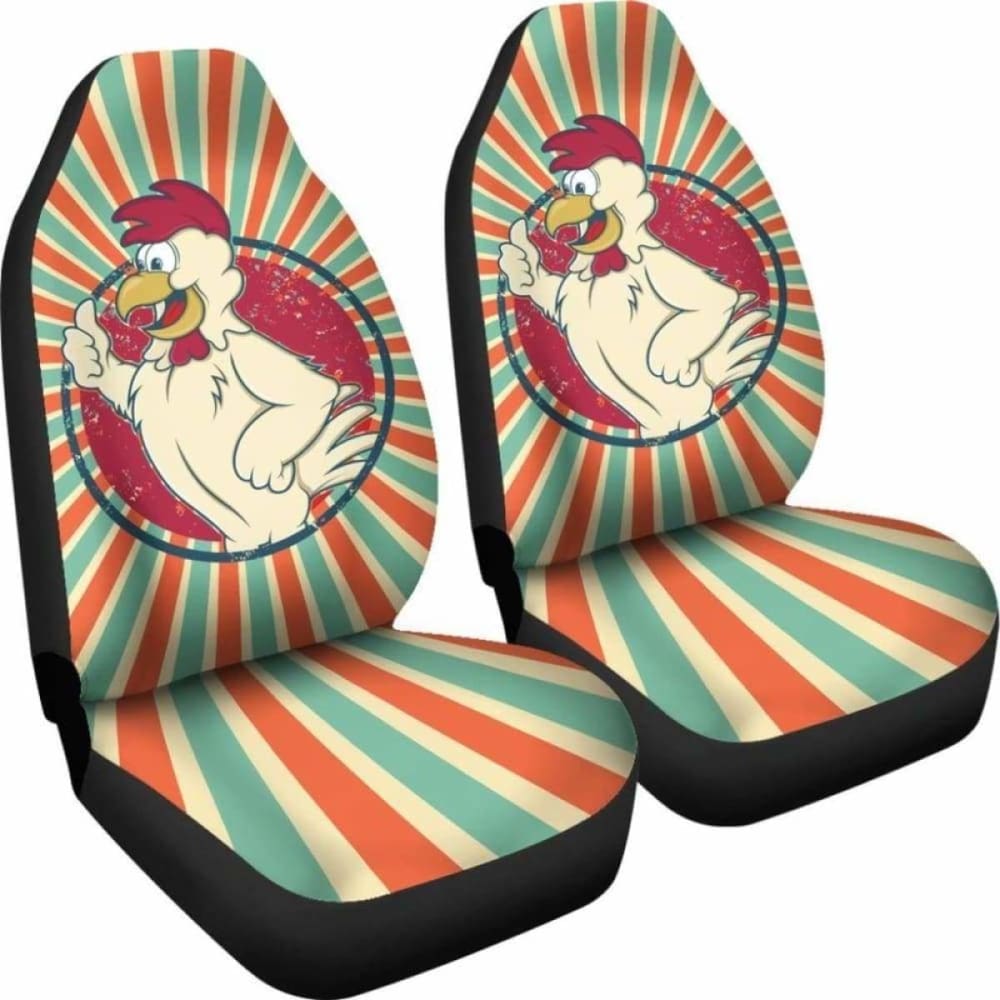 Chicken Car Seat Covers 22 181703 - YourCarButBetter