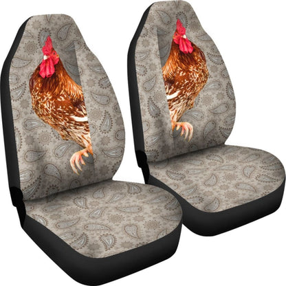 Chicken Hello You Car Seat Covers 094209 - YourCarButBetter