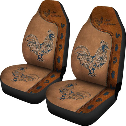 Chicken Leather Car Seat Covers 094209 - YourCarButBetter
