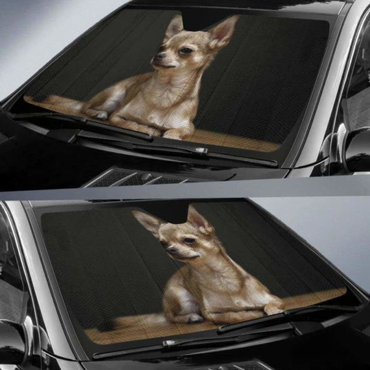 Chihuahua Car Auto Sun Shades 172609 - YourCarButBetter