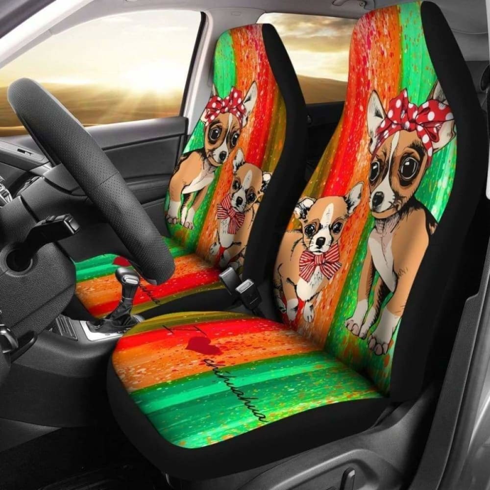 Chihuahua Car Seat Covers 02 091114 - YourCarButBetter