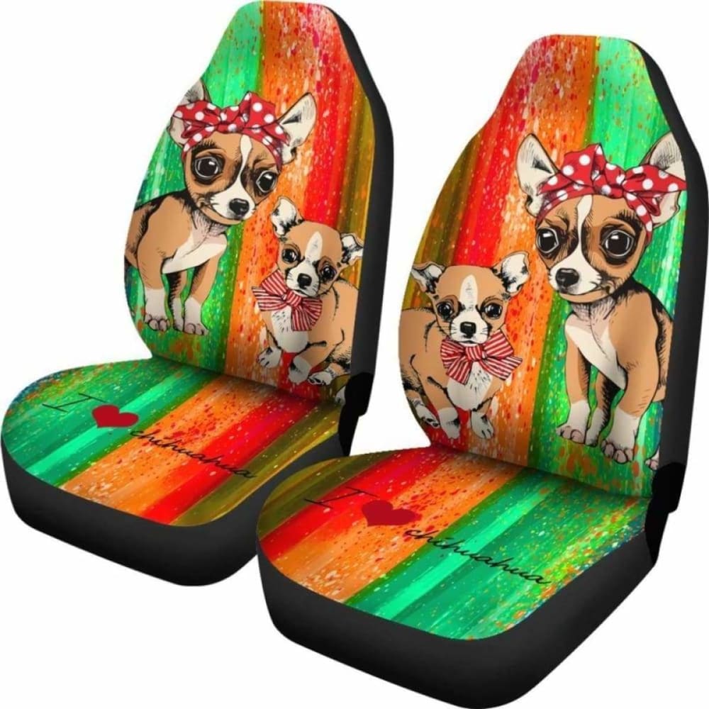 Chihuahua Car Seat Covers 02 091114 - YourCarButBetter