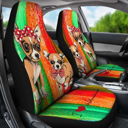 Chihuahua Car Seat Covers 02 091114 - YourCarButBetter